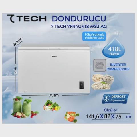 Dondurucu 7 Tech 7FR4G418WS3 — Bakı