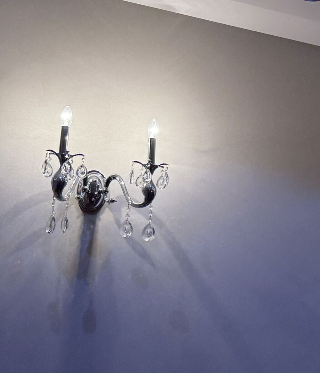 Çılçıraq, 8 lampa, Xrustal — Tavan is?qlar? v? cilc?raqlar, Bakı (2)