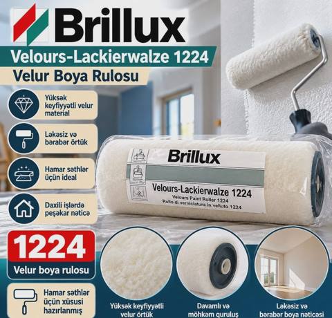 Boya rulosu Brillux 1224 velur — 7 ₼ · Баку · Tikinti materialları Boya rulosu Brillux 1224 velur — Баку