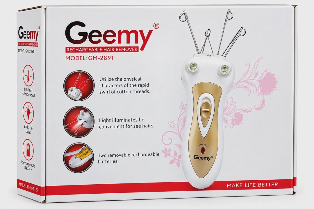 Epilyator Geemy GM-2891, ağ-qızılı, 40 dəq — Üz qayığı, Bakı (2)