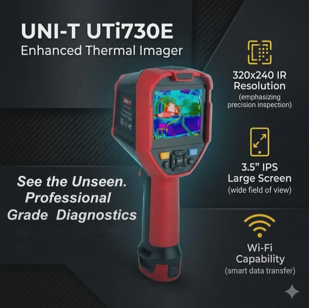 Termal kamera Unı-t UTI730E peşəkar — Foto və video texnikası, Bakı (3)