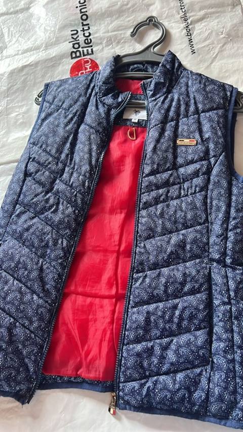 Jilet, U.S. Polo Assn, M, rəng - Göy — Баку