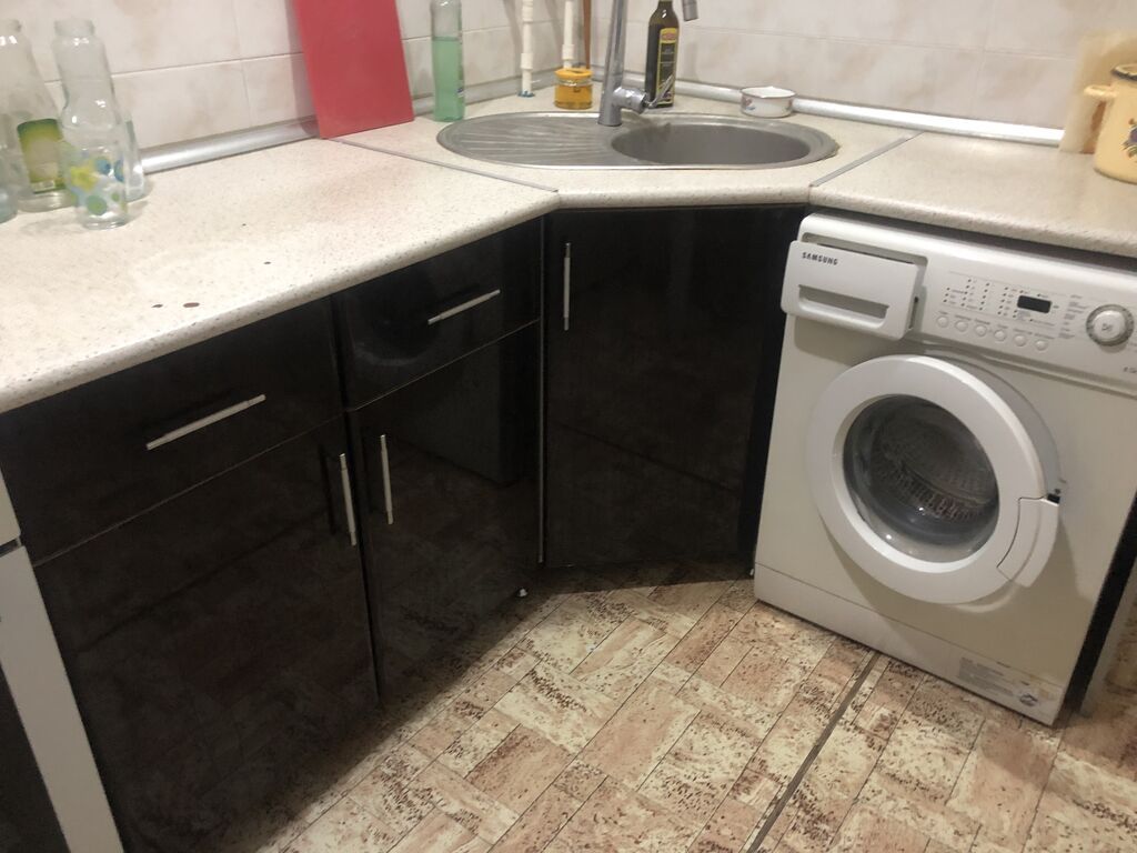 Olcusu 180x152sm moyka uzerinde verilir — Mətbəx mobilyası, Bakı (2)