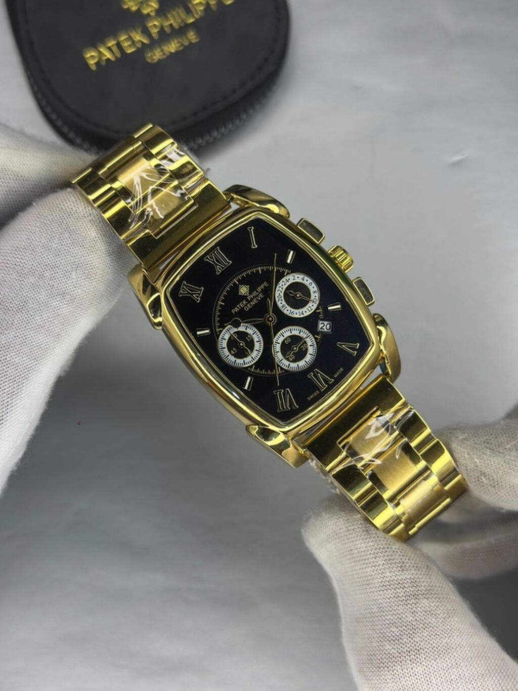 Patek Philippe tərzində klassik kişi qol saatı - Korpus: tonneau — Qol saatları, Bakı (7)