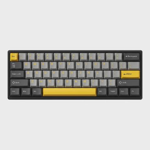 Aula WIN60 HE Pro Light grey & dark grey keyboard — 139 ₼ · Baku · Klaviaturalar və siçanlar Aula WIN60 HE Pro Light grey & dark grey keyboard — Baku