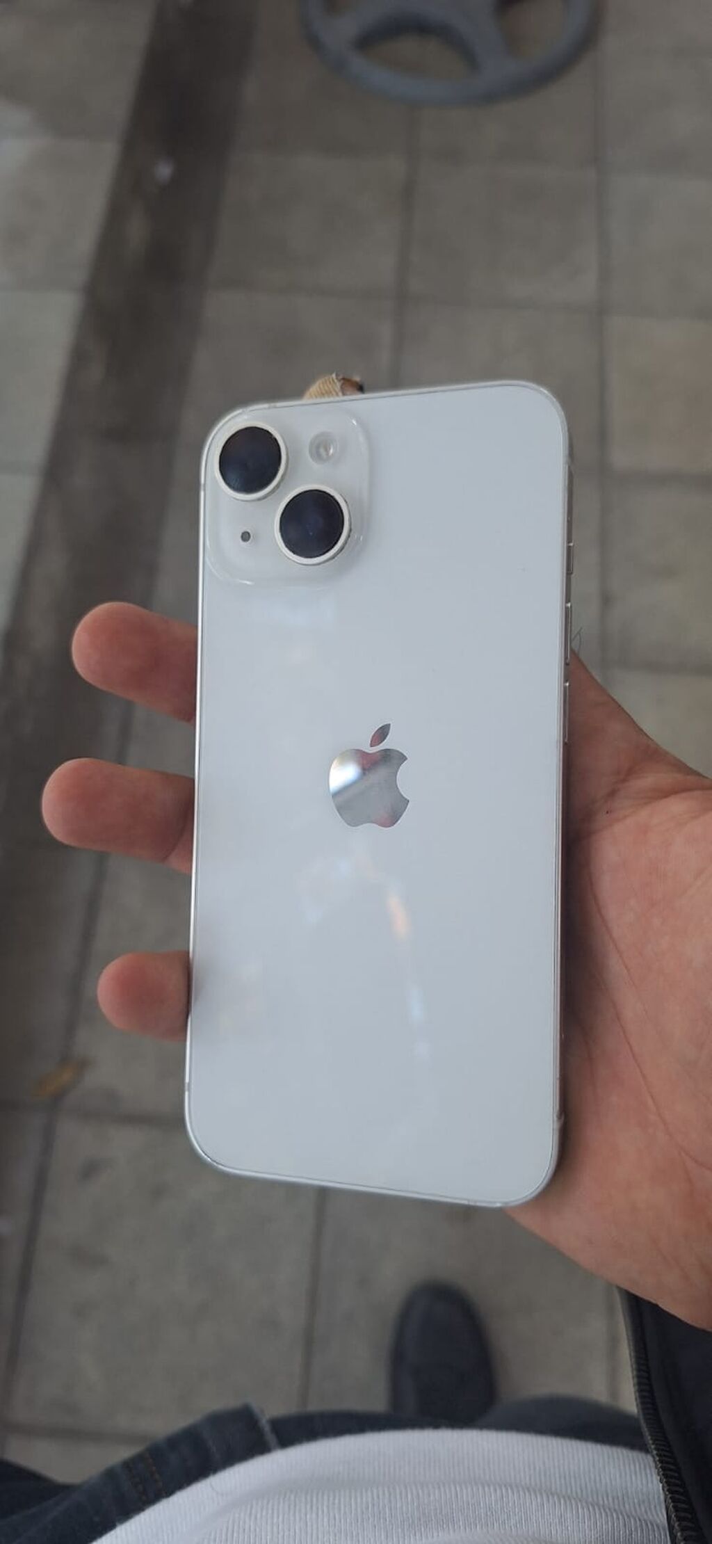 IPhone 14, Ağ, Face ID — Apple iPhone, Şirvan (2)