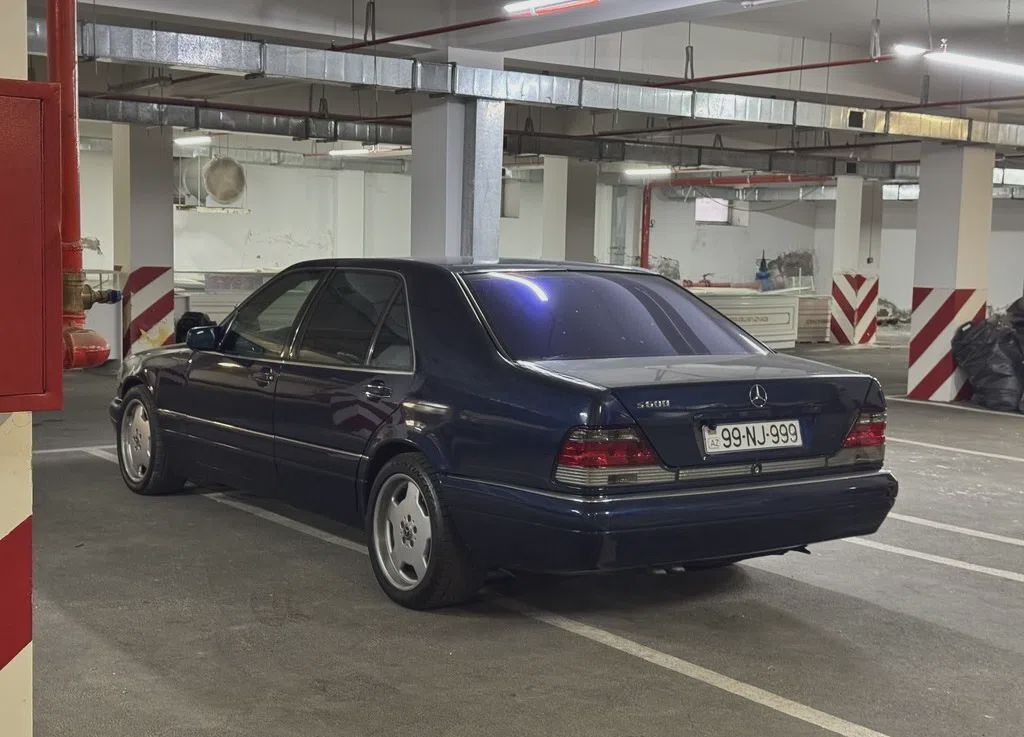 Mercedes S 420, 1995 il, 392680 km, 4.2 L 99-NJ-999 — Avtomobillər, Bakı (2)