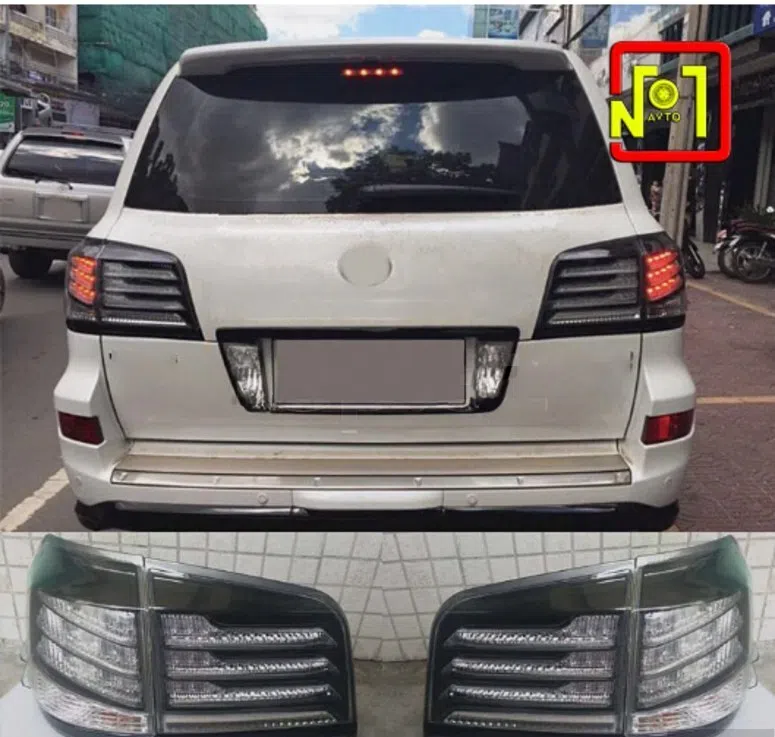 Arxa stop işığı Lexus 570 qara LED — Баку