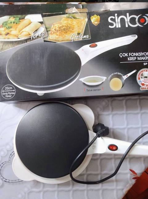 Sinbo çox funksiyalı krep aparatı (SP - 20 sm geniş pişirmə səthi — Baku