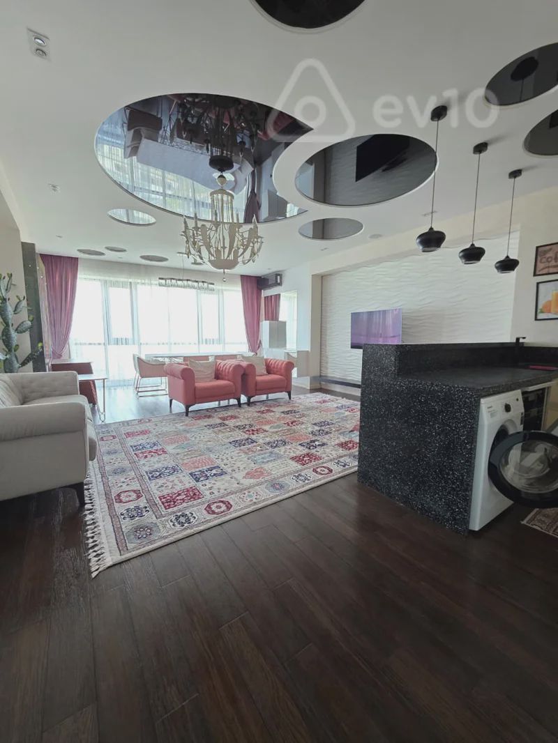 For rent: 3-room apartment (new building), 140 m² — Mənzil, Bakı (9)