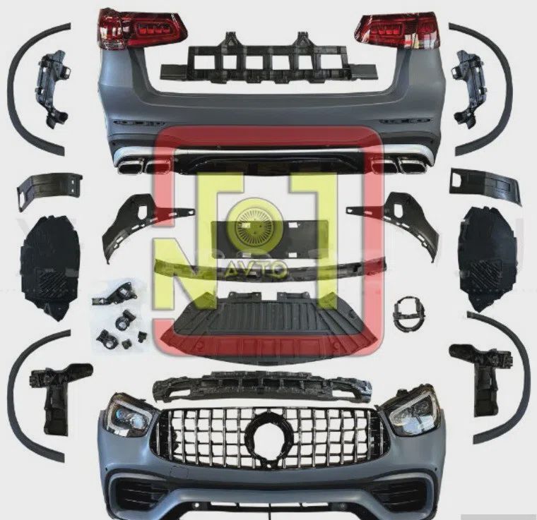 Body kit Mercedes-Benz AMG GLC63 2020 — Kuzov hissələri, Bakı (2)