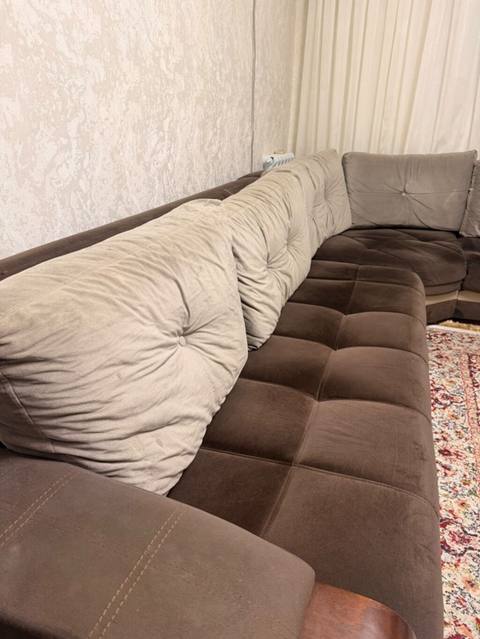 Künc divan, İşlənmiş, Açılan, Bazalı, Vеlur parça — Baku