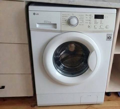 LG paltaryuyan maşın – 6 kq - Model: LG Front-load, Inverter Direct — Bakı