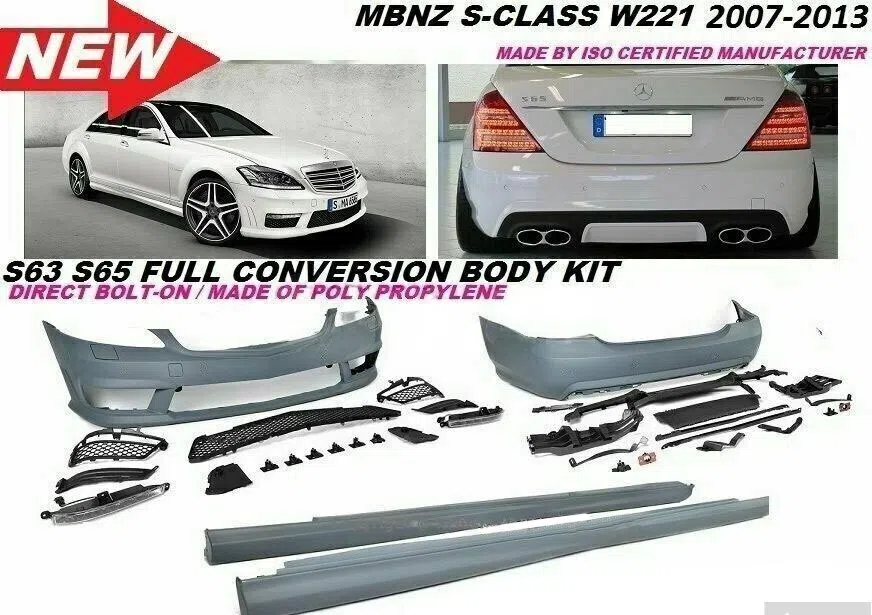 Body kit Mercedes W221 S63 — Kuzov hissələri, Bakı