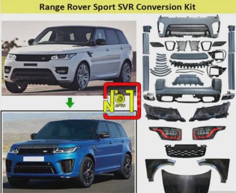 Body kit Range Rover Sport SVR — 2 199 ₼ · Баку · Kuzov hissələri Body kit Range Rover Sport SVR — Баку