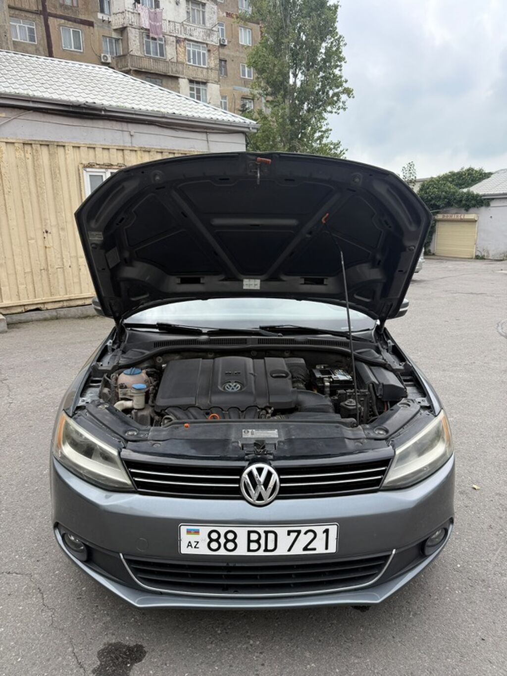 Volkswagen Jetta: 2.5 l Sedan 88-BD-721 — Avtomobillər, Bakı (2)