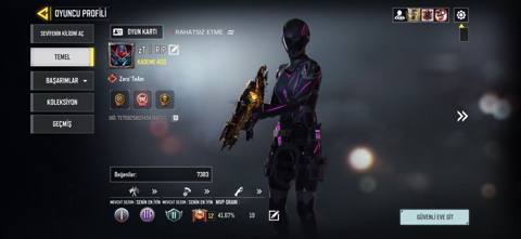 Call of Duty: Mobile hesabı – yüksək səviyyəli profil və zəngin — Ganja