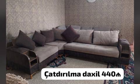 Künc divan, İşlənmiş, Açılan, Bazalı, Parça, Pulsuz çatdırılma — Баку