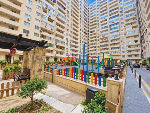 3 otaqlı mənzil, 129 m², Əliyar Əliyev küçəsi — Baku