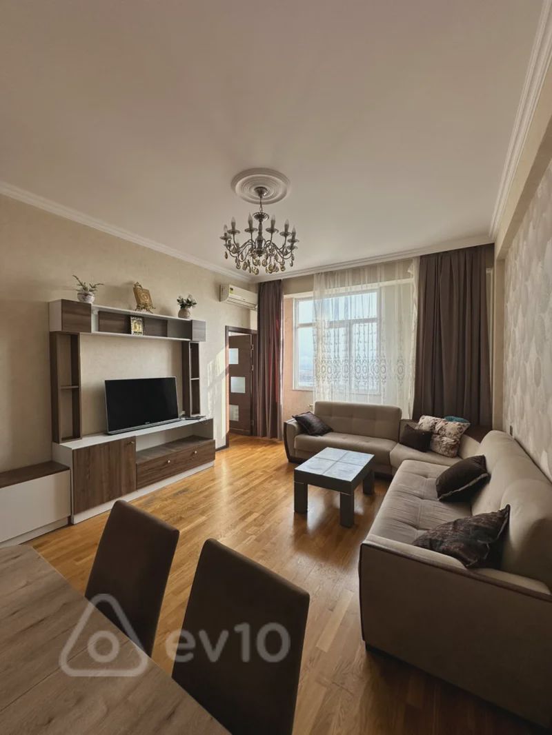 For rent: 3-room apartment (new building), 90 m² — Mənzil, Bakı