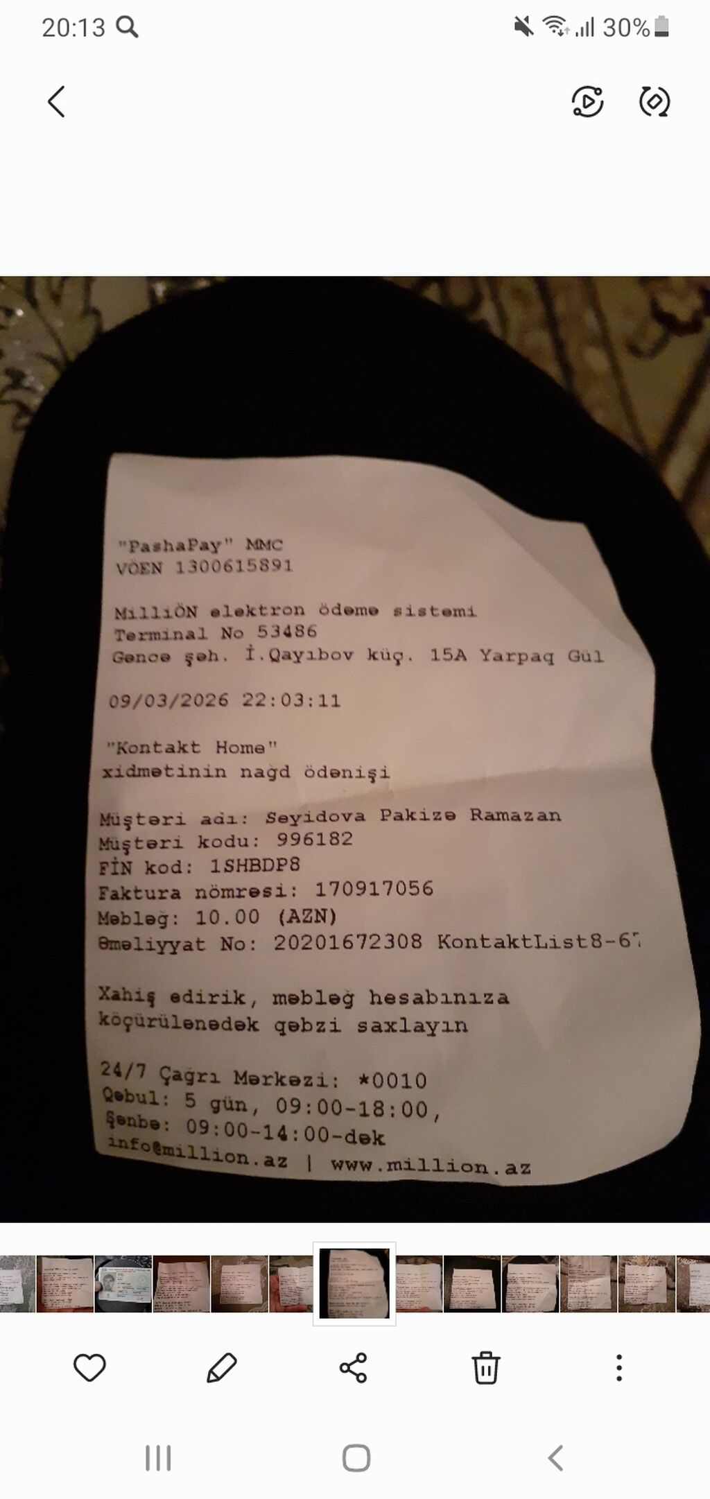 Flash kart Sandisk, 8 GB, USB 3.0, Yeni — USB fləş yaddaş, Gəncə (5)