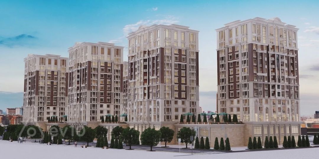 For sale: 3-room apartment (new building), 76 m² — Mənzil, Bakı (2)
