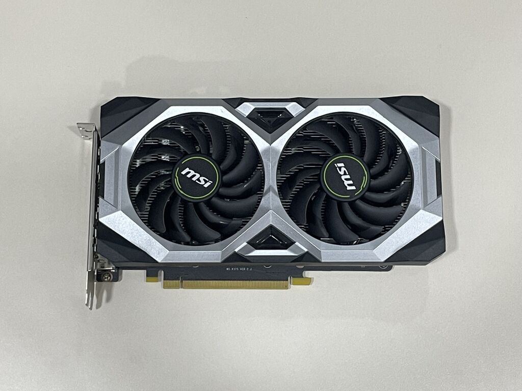 Videokart MSI GeForce RTX 2060 Super, 8 GB, İşlənmiş — Qrafik kartlar, Bakı (2)