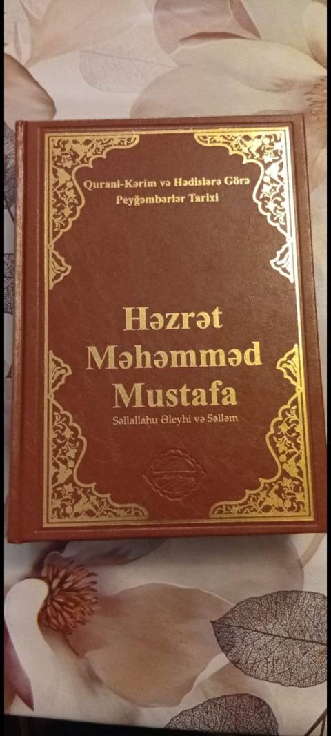 Məhsul: “Həzrət Məhəmməd Mustafa (Səllallahu Əleyhi və Səlləm)” kitabı — 30 ₼ · Bakı · Kitablar Məhsul: “Həzrət Məhəmməd Mustafa (Səllallahu Əleyhi və Səlləm)” kitabı — Bakı