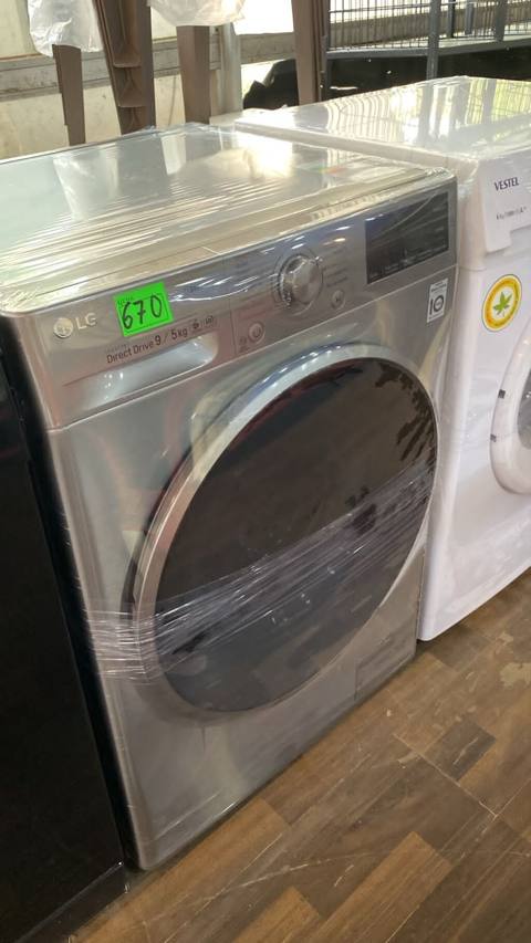 LG paltaryuyan maşın – İnverter Direct Drive texnologiyalı, 9 kq yuma — Large household appliances