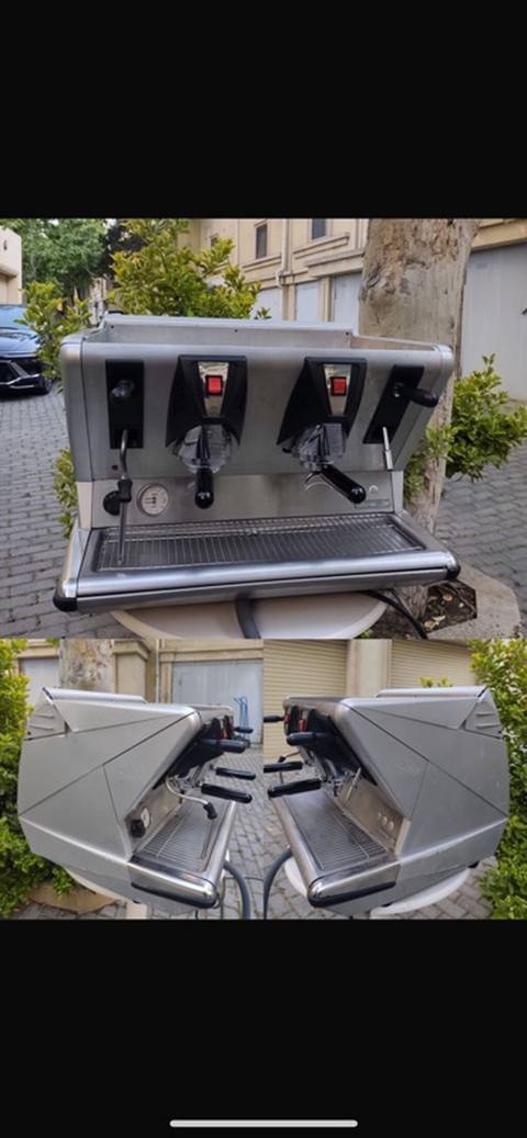 Peşəkar iki qruplu espresso/kafe maşını - İki qrup: eyni vaxtda 2 — Bakı