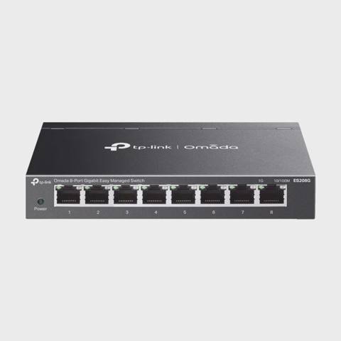 TP-Link - ES208GP (Omada 8-Port Gigabit Easy Managed Switch with 8-Port PoE+) — ITM Store — Switches and routers