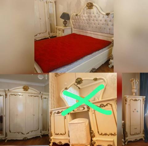 İkinəfərlik çarpayı, Dolab, Termo, Tumba, İşlənmiş — Baku