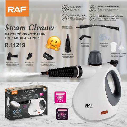 RAF 11219 Steam Cleaner dəst buxar aparatı (kod: f53696-38) — 50 ₼ · Баку · Ev texnikası RAF 11219 Steam Cleaner dəst buxar aparatı (kod: f53696-38) — Баку