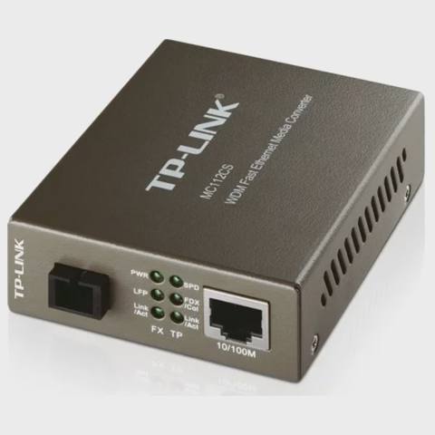 TP-Link - MC112CS 10/100Mbps WDM Media Converter — ITM Store — Network and server equipment