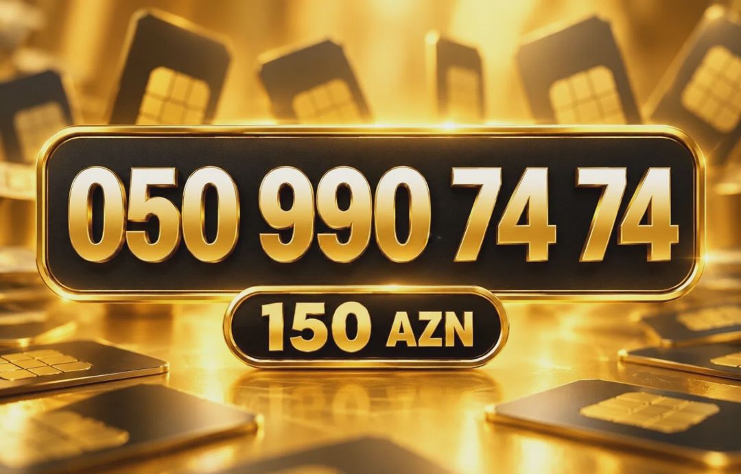 Azercell nömrə (050) 990-74-74 — Elektronika, Bakı