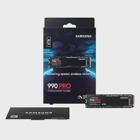 Samsung 990 PRO 4TB NVMe PCIe 4.0 M.2 SSD — 2 499 ₼ · Баку · Sabit diskləri Samsung 990 PRO 4TB NVMe PCIe 4.0 M.2 SSD — Баку