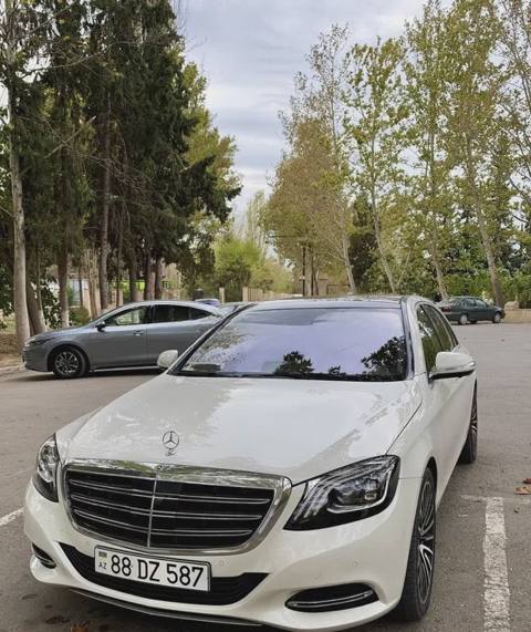 Mercedes S 550 e, 2016 il, 163000 km, 3 L — 100 250 ₼ · Баку · Avtomobillər Mercedes S 550 e, 2016 il, 163000 km, 3 L — Баку