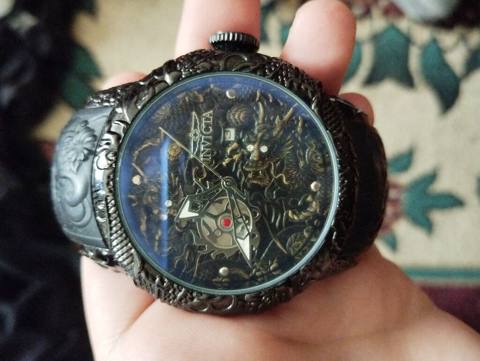 Invicta Dark Blue Qol saatı. 155 dollara almışam. 6 manata daşını — Сарай