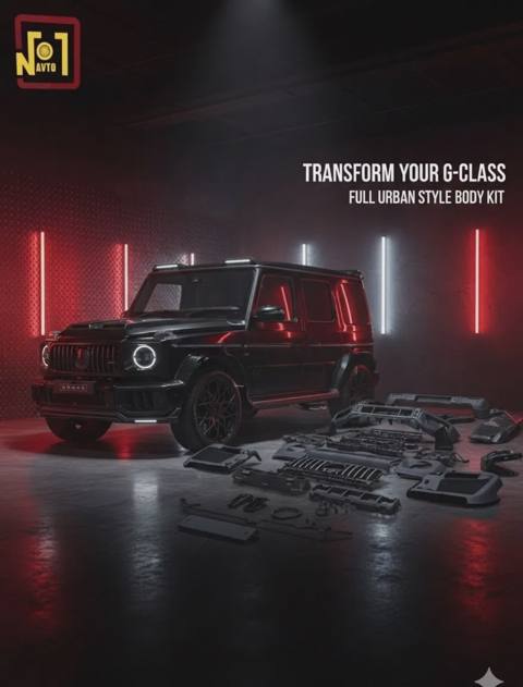 Body kit Mercedes G63 2020-2024 — 1 299 ₼ · Baku · Kuzov hissələri Body kit Mercedes G63 2020-2024 — Baku