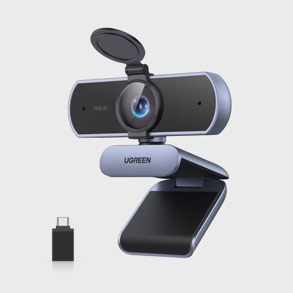 Ugreen 4K 30Hz USB Web Camera with USB to Type-C Adapter CM831 - 65381 — Veb kameralar, Bakı