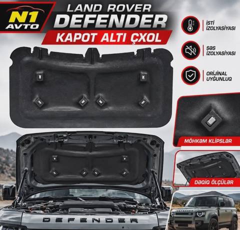 Kapot altı üzlük Land Rover Defender — Баку