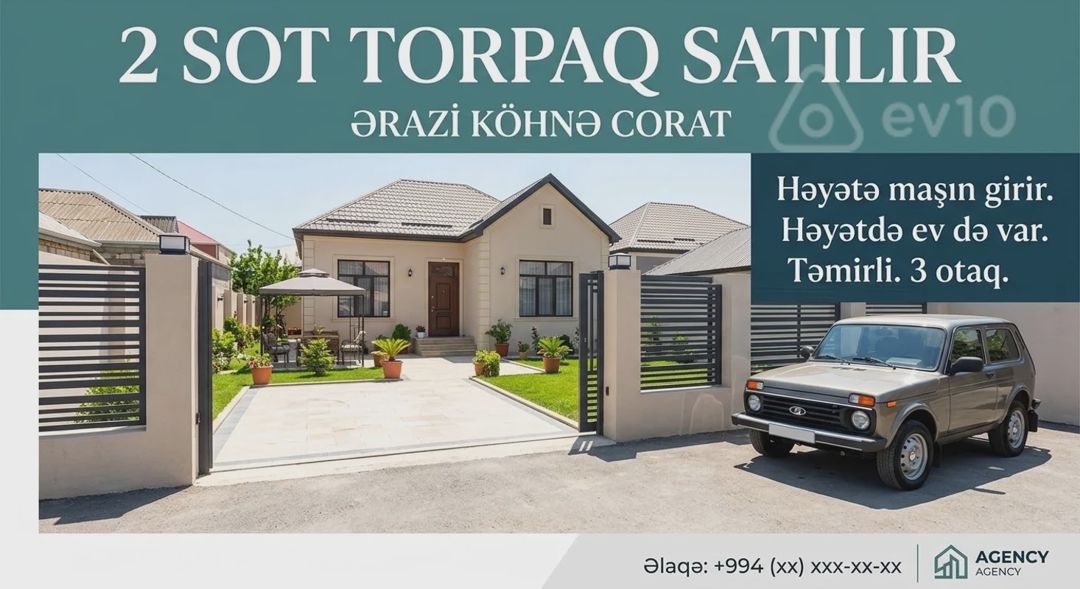 For sale: 3-room house / Cottage / Villa, 65 m² — Ev, villa, Sumqayıt (5)