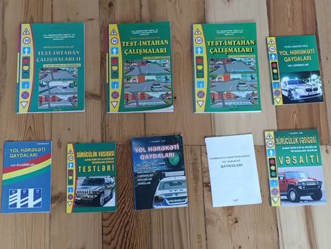 Yol hərəkəti qaydaları və sürücülük imtahanına hazırlıq üçün kitab — Мингечевир