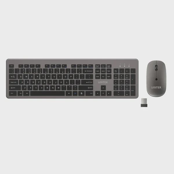 Unıtek SlimDuo 2.4GHz Wireless Keyboard and Mouse Combo T054AGY01 — Klaviaturalar və siçanlar, Bakı