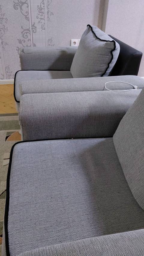 İşlənmiş, Divan, 2 kreslo, Bazasız, Açılmayan — Mobilya