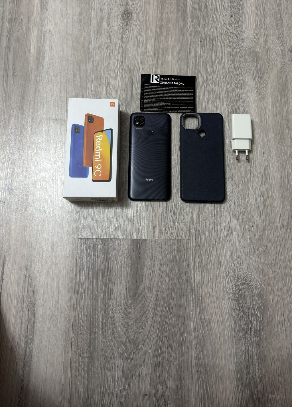 Redmi 9C, 128 GB, rəng - Qara, Zəmanət, Sensor, Barmaq izi — Xiaomi, Bakı (2)