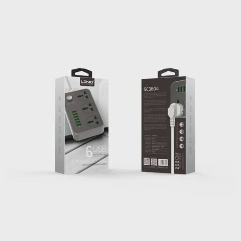 Ldnıo SC3604 3.4A 6 USB 3 power socket — 33 ₼ · Baku · Rozlər, fişləri və keçicilər Ldnıo SC3604 3.4A 6 USB 3 power socket — Baku