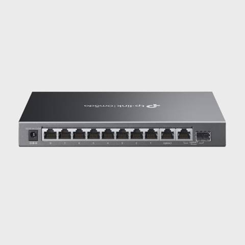 TP-Link - ES210GMP (Omada 10-Port Gigabit Easy Managed Switch with 8-Port PoE+) — ITM Store — Switches and routers