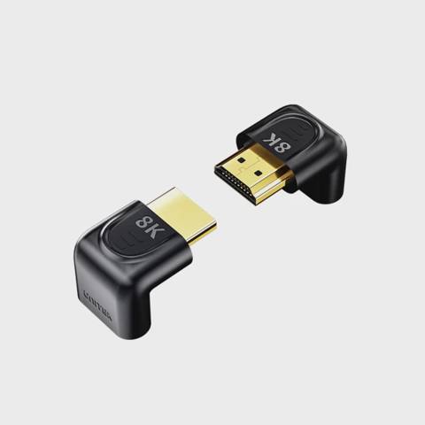 Unıtek 8K HDMI 90 and 270 Degree Right Angle Adapter A1046ABK03 — 13 ₼ · Baku · Video kabel və adapterlər Unıtek 8K HDMI 90 and 270 Degree Right Angle Adapter A1046ABK03 — Baku