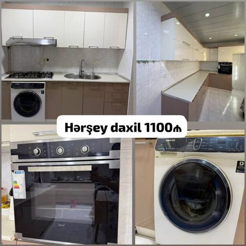 Endirim olundu İkihissəli mətbəx mebeli – hər şey daxil 1100₼ — Bakı